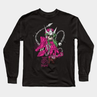 Skeleton Andromeda Shun Anime Fanart Long Sleeve T-Shirt